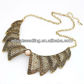 Fashion Punk Hollow-out Collier en métal Collier JN31